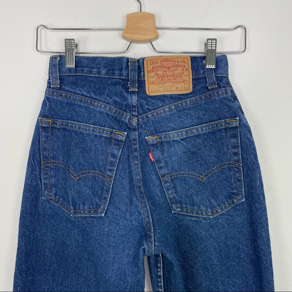 Vintage Rare Levi’s 26502 0214 High Rise Mom Jean size 27